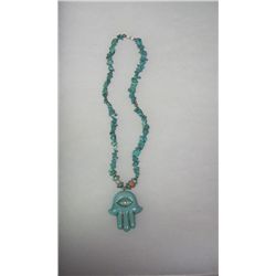 Turquoise Hand Pendant