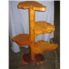 Image 2 : Pine Log Plant Stand