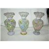 Image 1 : 3 Hand Painted Vase's