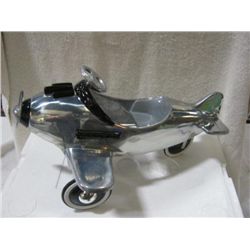Airplane Metal Die Cast Silver