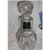Image 2 : Hand Cut Crystal Ice Bucket & Decanter