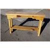 Image 2 : Pine Sofa Table With Shelf