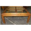 Image 3 : Oak Glass Top Coffee Table