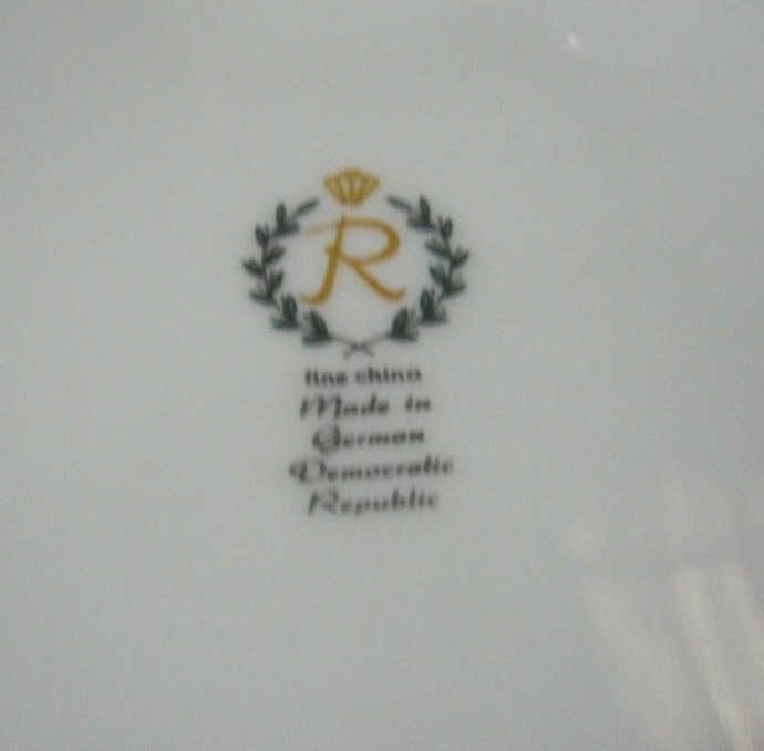 GERMAN DEMOCRATIC REPUBLIC Fine China