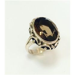 Sterling Silver .925 Tourmaline Ring 9.74g RS8.25