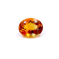 153 ct & up Citrine Oval Shaped Loose Stone