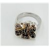 Image 1 : Sterling Silver .925 Flower Ring