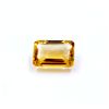 Image 1 : 6 ct & up Citrine Emerald Cut Loose Stone