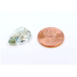 10 ct & up Green Amethyst Pear Shaped Loose Stone