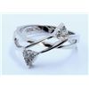Sterling Silver .925 Cross Style Ring