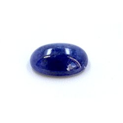 16 ct & up Cabuchon Tanzanite Oval Shaped Loose Stone (16.37)