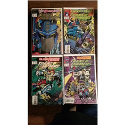 4 Trans Formers Comics