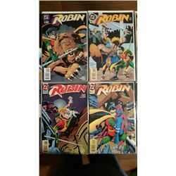 Lot of (9) Robin Comics from DC Comics