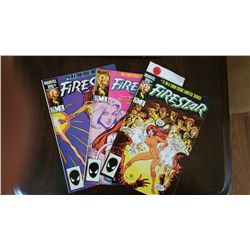 Lot of (3) Marvel 25th Anniversary - Firestar #3 Comic