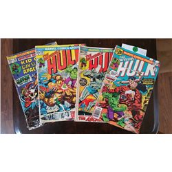 Lot of (4) Incredible Hulk Comics