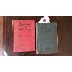 Lot of (2) 1918 Tarzan Books