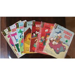 Lot of (7) Gold Key Walt Disney Comics (.12 & .25 Cents)