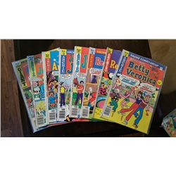 Lot of (8) Archie Comics