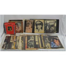 Elvis (2) scrapbook and collectibles