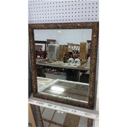 Vintage Framed Mirror (24" x 28.5")