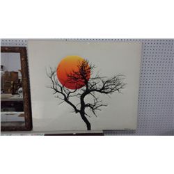 Hand Crafted Cloth Artwork (36" x 30")