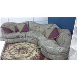 Eatons Sectional Sofa With Cloth Upholstery