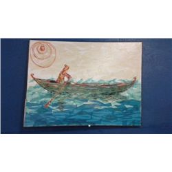 J. Frances Framed Artwork (36.5" x 48.5")