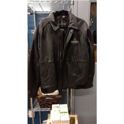 Guinness Draught Leather Jacket (size medium)