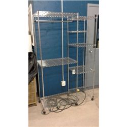 Large Metal Shelf Unit