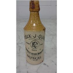 Felix J Quinn Halifax Ginger Beer Bottle