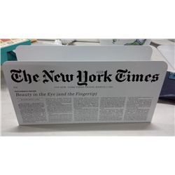 New York Times Metal Magazine Holder