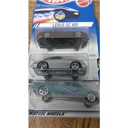 3 Hot Wheels Die Cast Vehicles