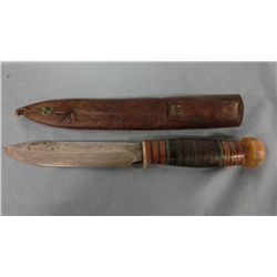 Antique Knife With Sheath