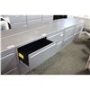 Image 3 : GREY 2 DRAWER LATERAL FILE CABINET
