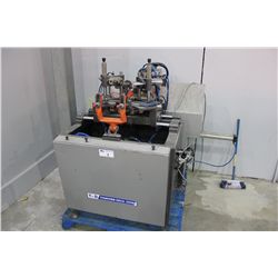 T & D TIANCHEN DECA SQV-120 V-NOTCH WELD STREAM CLEANING MACHINE