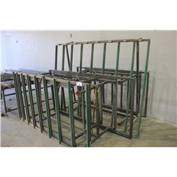 4 GLASS RACKS