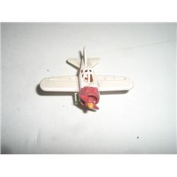 VINTAGE WWII TOY AIRPLANE MICRO STAMPED *CURTIS-MADE IN WEST GERMANY-2* BOOK VALUE $30.00+ PLASTIC!!