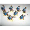 Image 1 : VINTAGE TOY SOLDIERS 8 TOTAL SOLDIERS *HAND PAINTED & PLASTIC*!! TOY SOLDIERS CAME OUT OF ESTATE!!