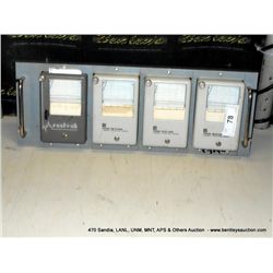 TEXAS NUCLEAR RACKMOUNT CHART RECORDERS