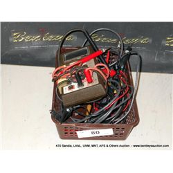 POLY TOTE: DATA PRECISION 936 MULTIMETER W/ ASSORTED PROBES