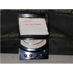GE TYPE DP-9 MILLIVOLT METER