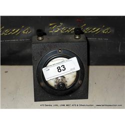 WESTON TYPE IS-9 MILLIAMP METER