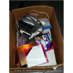 BOX: EXTERNAL MEDIA & SCIENTIFIC RESEARCH ON CD'S