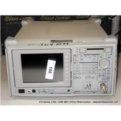 ADVANTEST R3463 MODULATION SPECTRUM ANALYZER