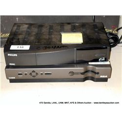 LOT: RCA & PHILIPS DISH RECEIVERS