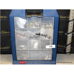 RUBBERMAID 12 BIN CONTAINER WITH CONNECTORS