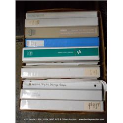 BOX: ASSORTED MANUALS