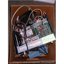 BOX: ASSORTED ELECTRONICS, RF CONNECTORS