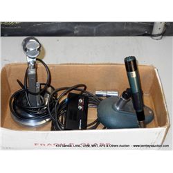 LOT: ALTEC 682A MICROPHONE DICTAPHONE RECORDER ELECTRONIC MODEL 638 MICROPHONE
