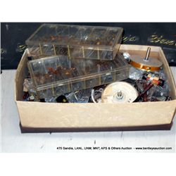 BOX: ASSORTED I/C'S & COMPONENTS